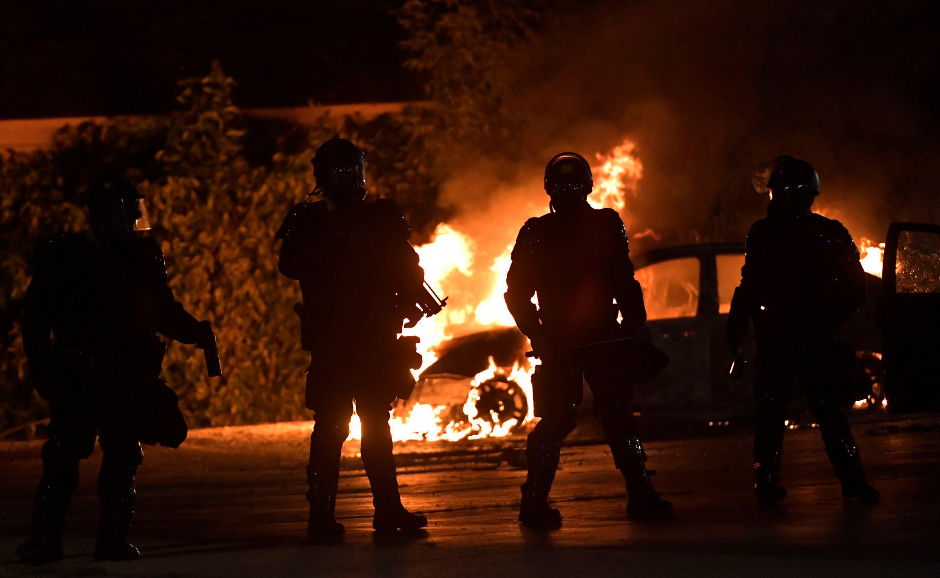 CIVIL UNREST AFTER OFFICER SHOOTING